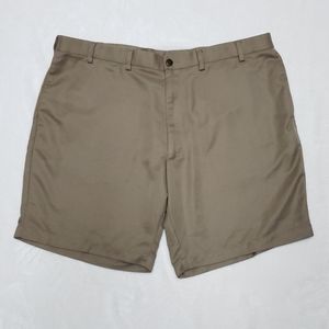 Roundtree & Yorke Easy Care Flat Front Mens Shorts